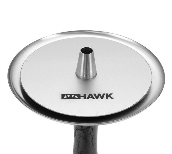 Hawk Hookah Red - Grey Bowl