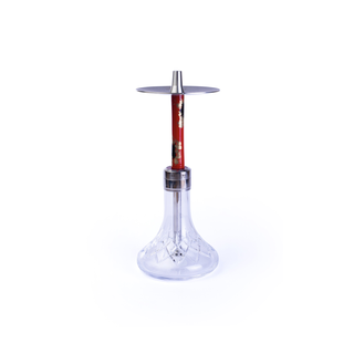 MR. EDS - E23 - EPOXY RED - BOWL CLEAR/GOLD